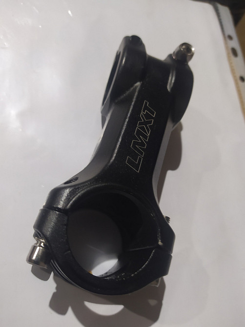 Вынос руля велосипеда (горный, алюминий, L-8 см, D-28,6mm) (черный) Мукачево - изображение 1