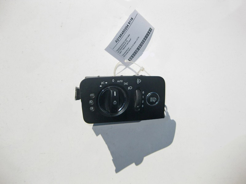 Mercedes-Benz  A2195450204 9116 Перемикач світла фар чорний матовий CLS C219 Одеса - фото 1