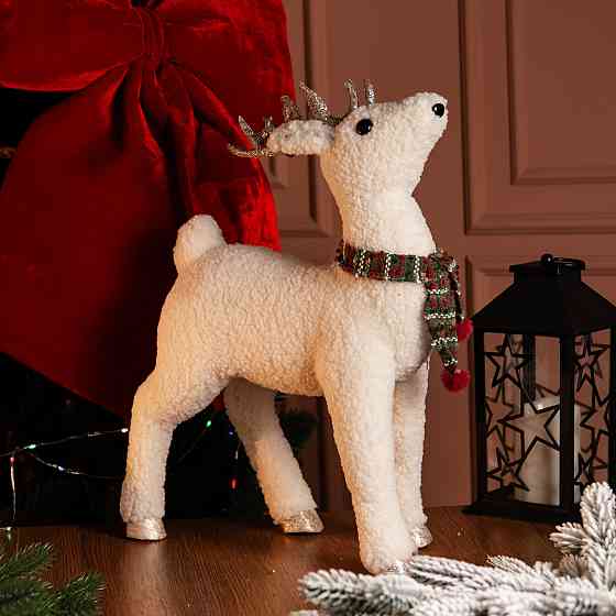 Yiwu Новорічна фігура Олень іграшка під ялинку 31×12×38 (см) CR-4-2 Коломыя