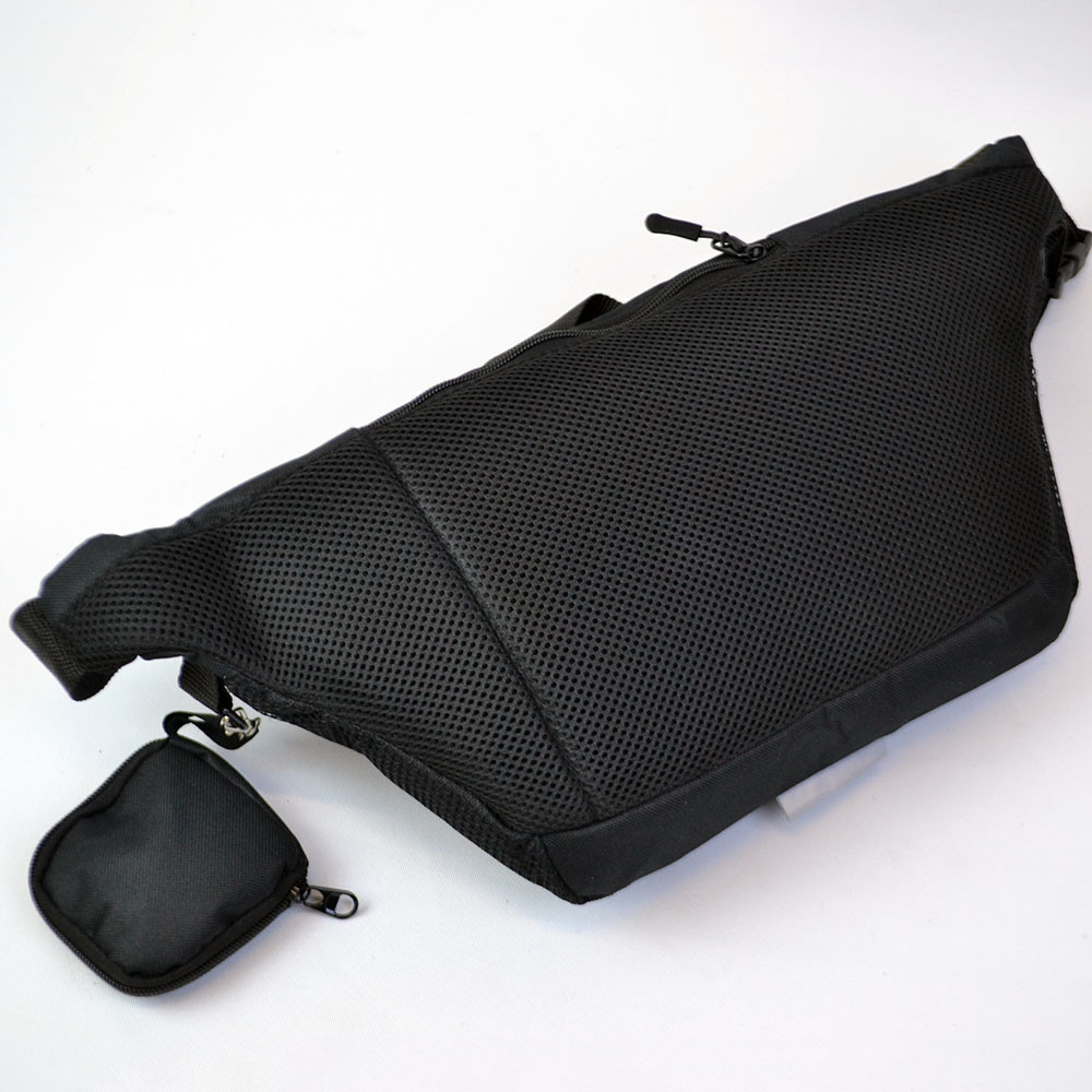 Мужская бананка с отделениями, Сумка бананка черная, Сумка ремень на пояс мужская PN-71 Ивано-Франковск - изображение 7