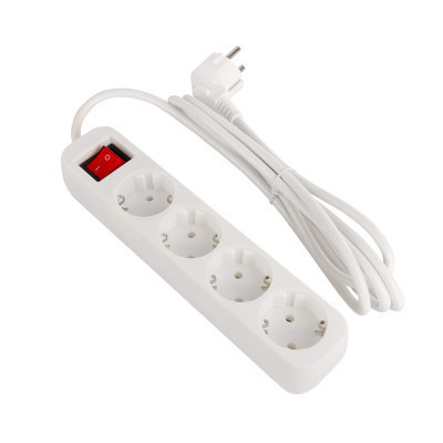 Сетевой фильтр питания ColorWay CW-PSEA42W/ 2M white (CW-PSEA42W) Винница - изображение 5