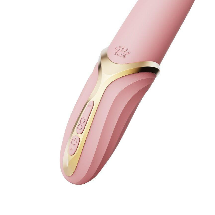 Вибратор Zalo – EVE Sakura Pink, вибрация + ротация, имитация язычка, подогрев до 39 °C Sex Aura Киев - изображение 7