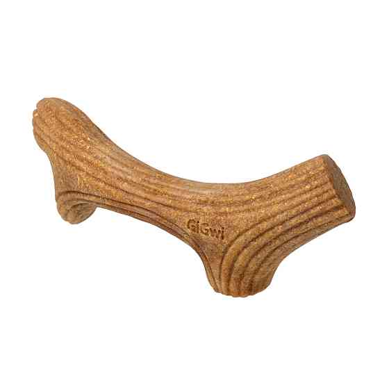 Іграшка для собак Ріг жувальний GiGwi Wooden Antler, дерево, полімер, M Київ