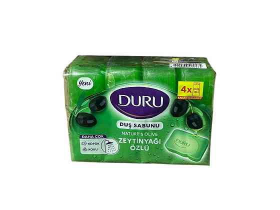 Туалетне мило Natural екопак екстракт Оливи 4х150г ТМ DURU Solmir Киев