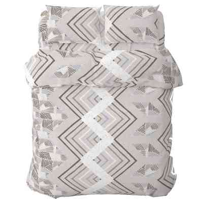 Постільна білизна Home Line Захопленість бузково-бежевий, бязь, полуторний (181395) Вінниця