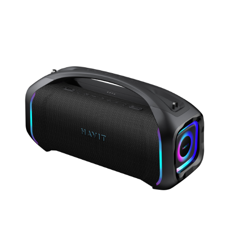 Портативна колонка HAVIT SK910BT (TWO MIC) IPX6 "Party Blast" 100W RGB Black (1шт/ящ) Житомир - фото 8