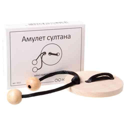 Міні головоломка Амулет Султана Заморочка 5011 дерев'яна Вінниця