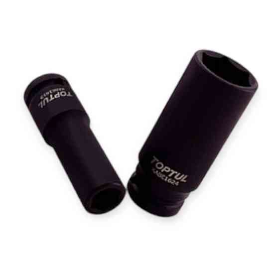 Головка торцевая шестигранная ударная удлиненная 1/2