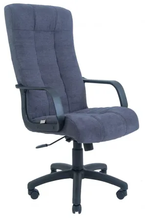 Офісне Крісло Керівника Richman Atlant Misti Dark Grey Пластік М1 Tilt Темно-сірий Київ