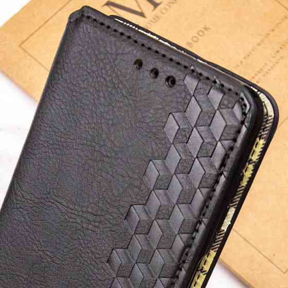 Чохол-книжка для смартфона Rubic Leather for Xiaomi Redmi Note 13 Pro 5G/POCO X6 5G Black Київ