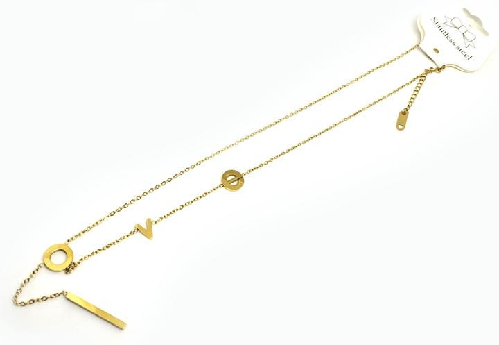 Цепочка на шею модная Love Киев - изображение 1