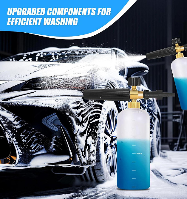 Пенная насадка для мойки Nilfisk Yili Hitachi 1 л Киев - изображение 19