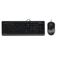 Комплект A4Tech F1010 Grey (4711421943239) Київ - фото 1