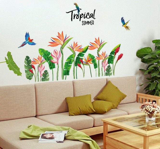 Наклейка інтер'єрна Тропіки Київ - фото 7