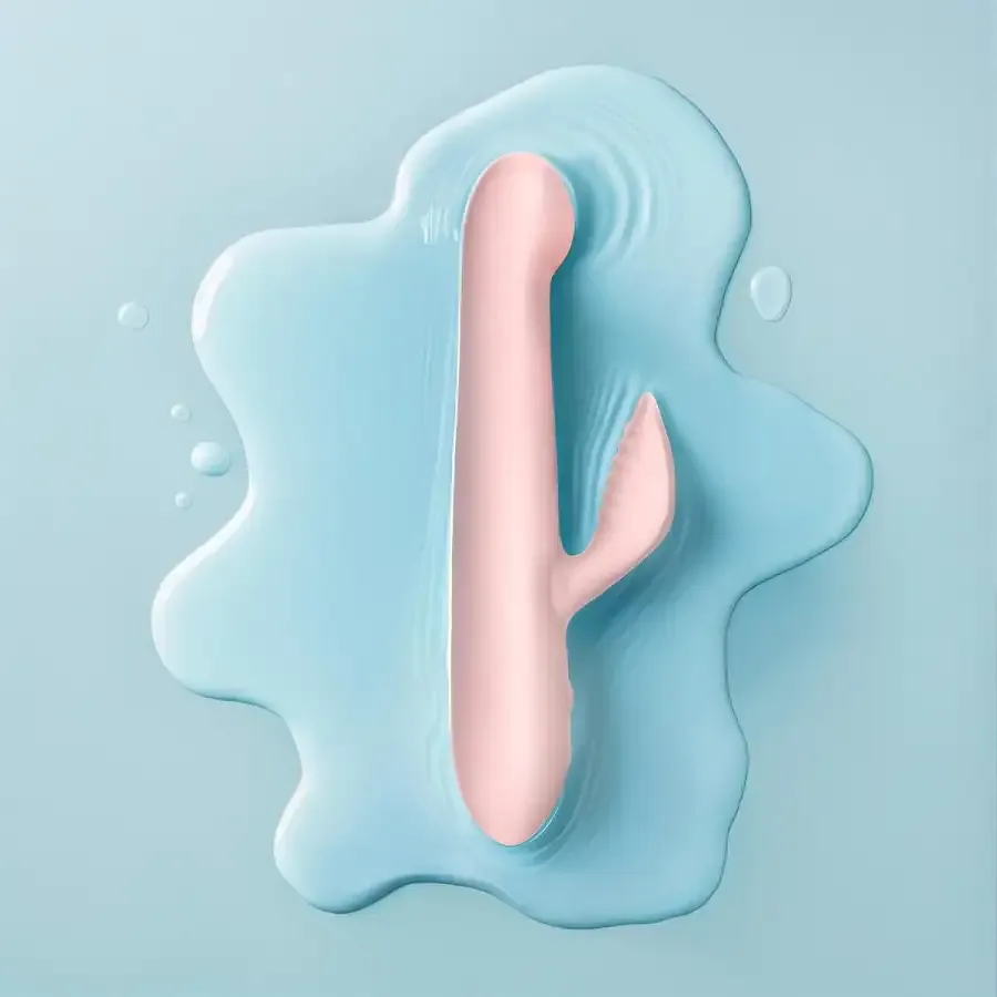 Вібратор-кролик Good Vibes Only - SHAI Thrusting Vibrator Soft Silicone - Pink Львів - фото 10