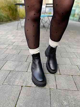 Edan Instruments Черевики жіночі EDAN 17/2 чорні (зима, шкіра натуральна) (6101) Коломия