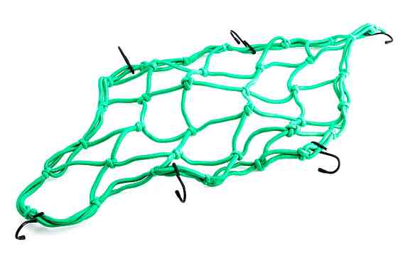 Сітка багажника (павук) (зелена) PROBIKER Київ