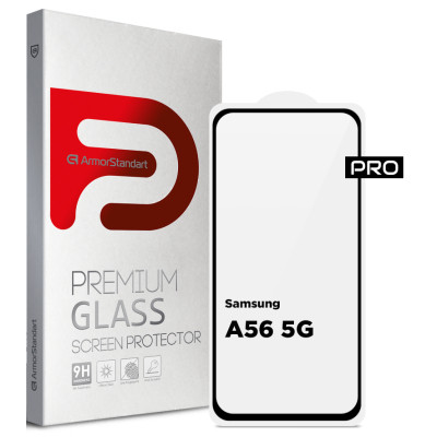 Скло захисне Armorstandart Pro Samsung A56 5G Black (ARM82612) Вінниця - фото 1