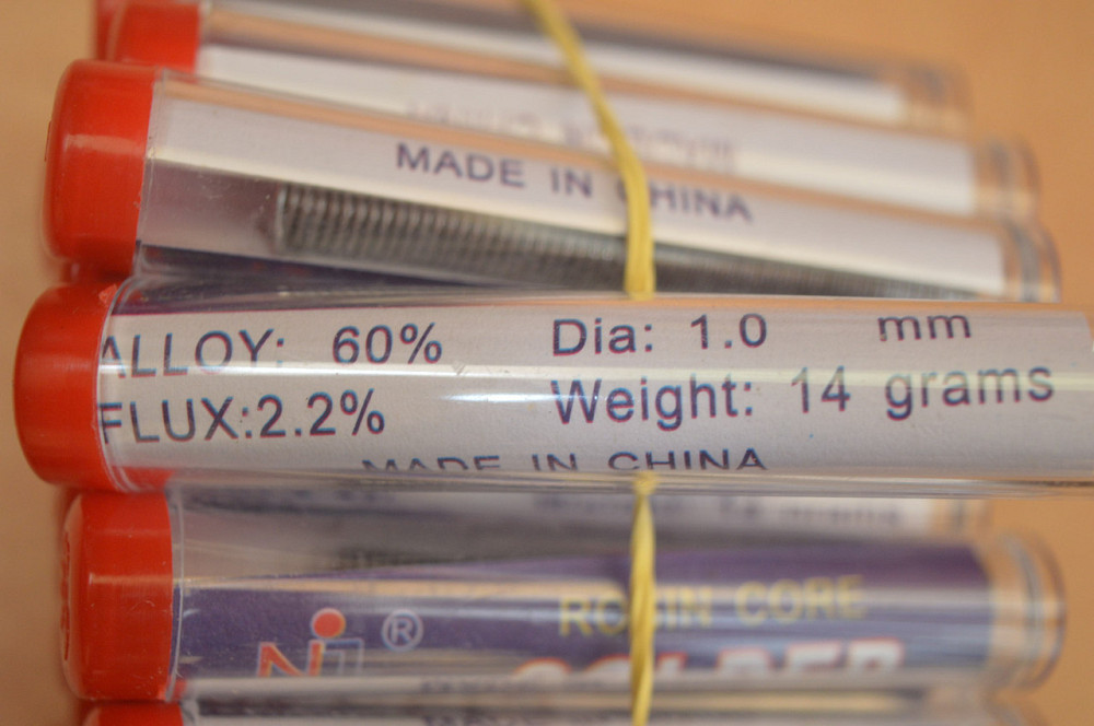 Припій D 1 мм, 14 р, в пластмасовій тубі Полтава - фото 1