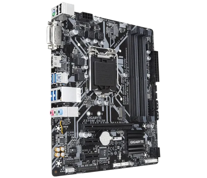 Материнська плата Gigabyte Z370M ds3h Луцьк - фото 1