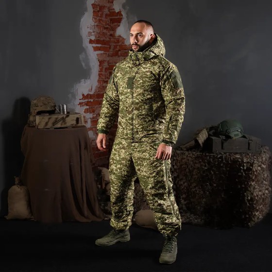 Тактическая мужская зимняя куртка Defender 7 level (Хищник) 3XL Винница