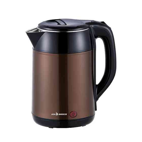 Чайник електричний для дому, Електричний чайник-термос з індикатором включення, Чайник дисковий UX-11 Львів