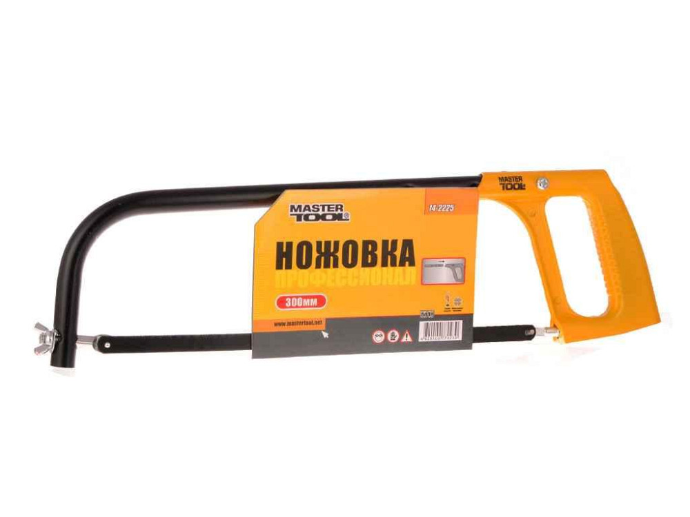 Ножовка по металлу (мет. ручка) 14-2225 ТМ MASTER TOOL Solmir Киев - изображение 1
