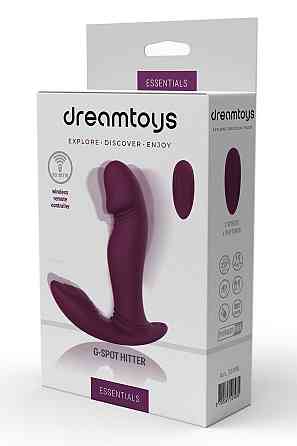 Стимулятор точки G Dream Toys Essentials з дистанційним керуванням та погладжуючими рухами Sex Aura Київ