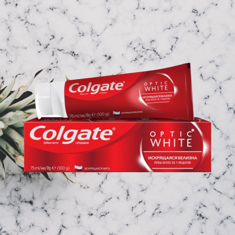 Зубна паста Colgate White visible 75 мл Виноградов - изображение 3