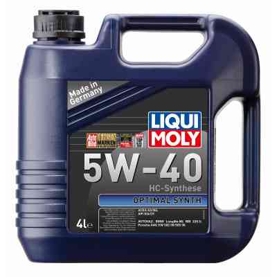 Моторна олива Liqui Moly Optimal Synth 5W-40 4л (LQ 3926) Вінниця