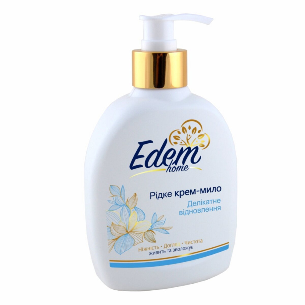 Рідке крем-мило Edem Home Делікатне відновлення, 300мл Киев - изображение 1