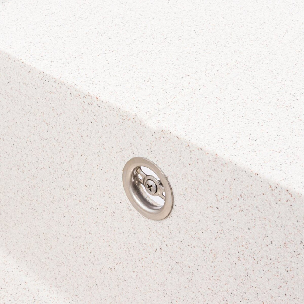 VALESO Гранітна мийка для кухні VALESO SOLID 7843 матова Топаз Київ - фото 6