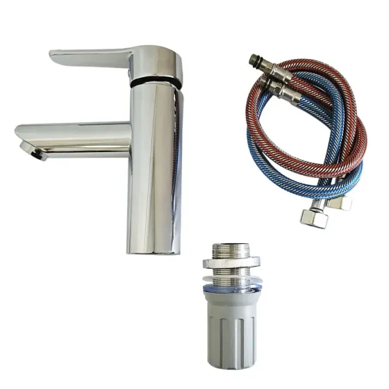 Змішувач для умивальника WEZER SUN1A-01 хром Київ