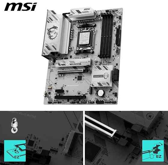 Материнська плата MSI B850 GAMING PLUS WIFI 1 шт. NEW! Харків