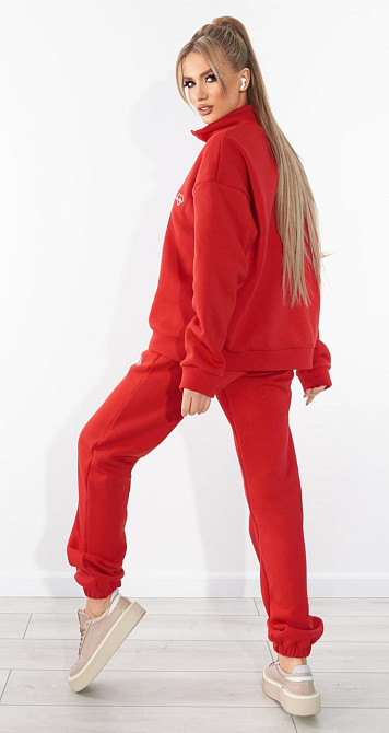 Теплий костюм на флісі з вишивкою (42) Київ - фото 3