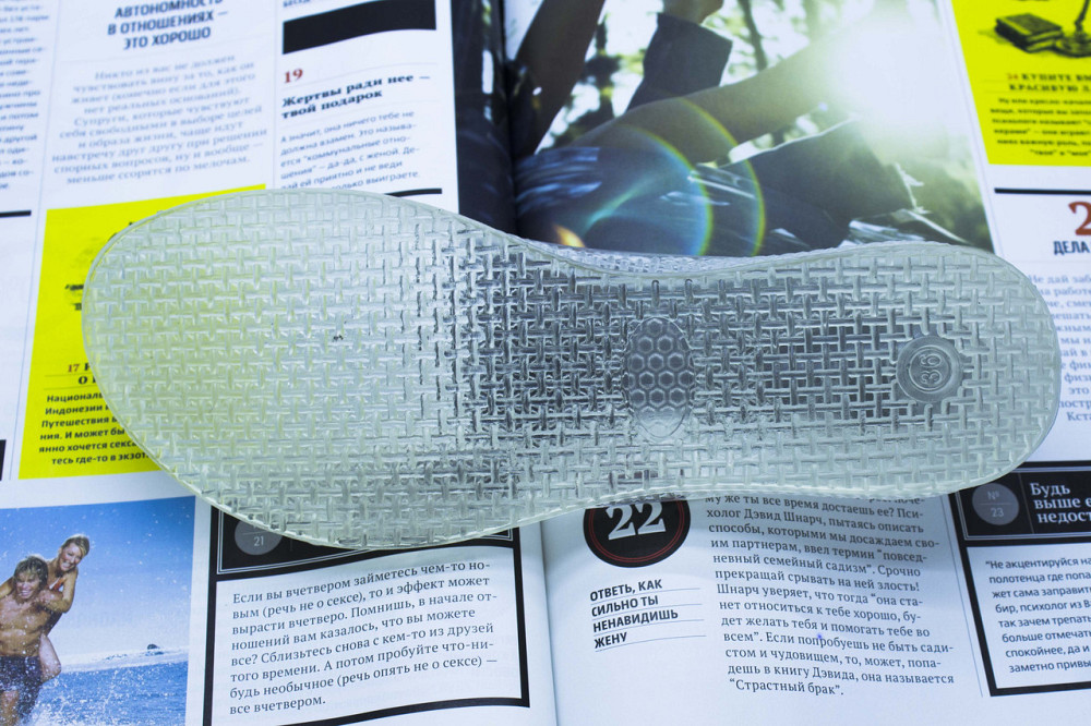 Балетки лодочки каралки женские силиконовые прозрачные 40 Одесса - изображение 1