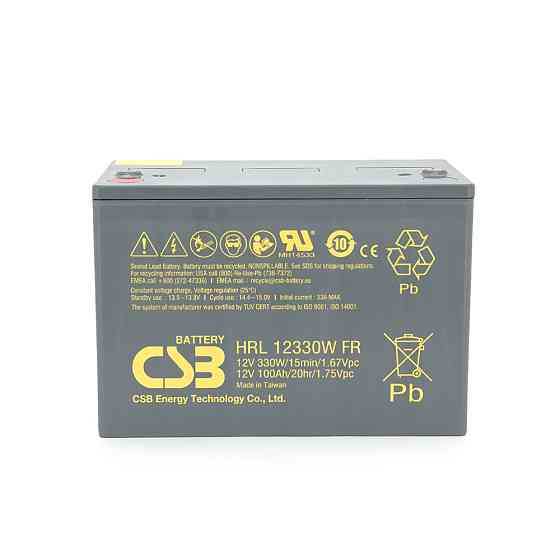 Акумуляторна батарея CSB HRL12330W, 12V 100Ah (308.7х168х210.6(220) Київ