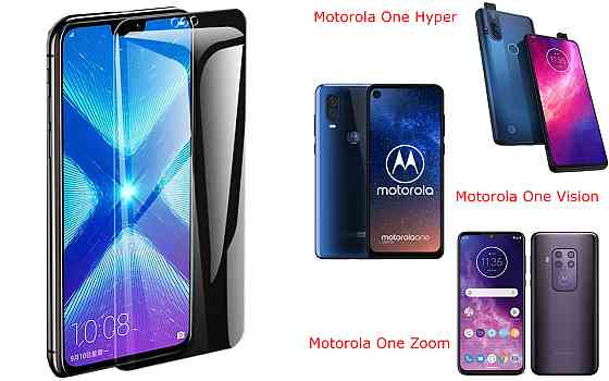 Защитное стекло NeoGlass для Motorola One Hyper, One Vision, One Zoom – ультрапрозрачное и устойчивое Киев