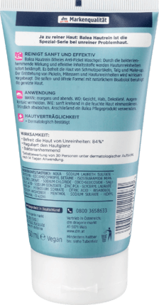Balea гель для вмивання проти прищів, 150 мл Німеччина Львів - фото 4