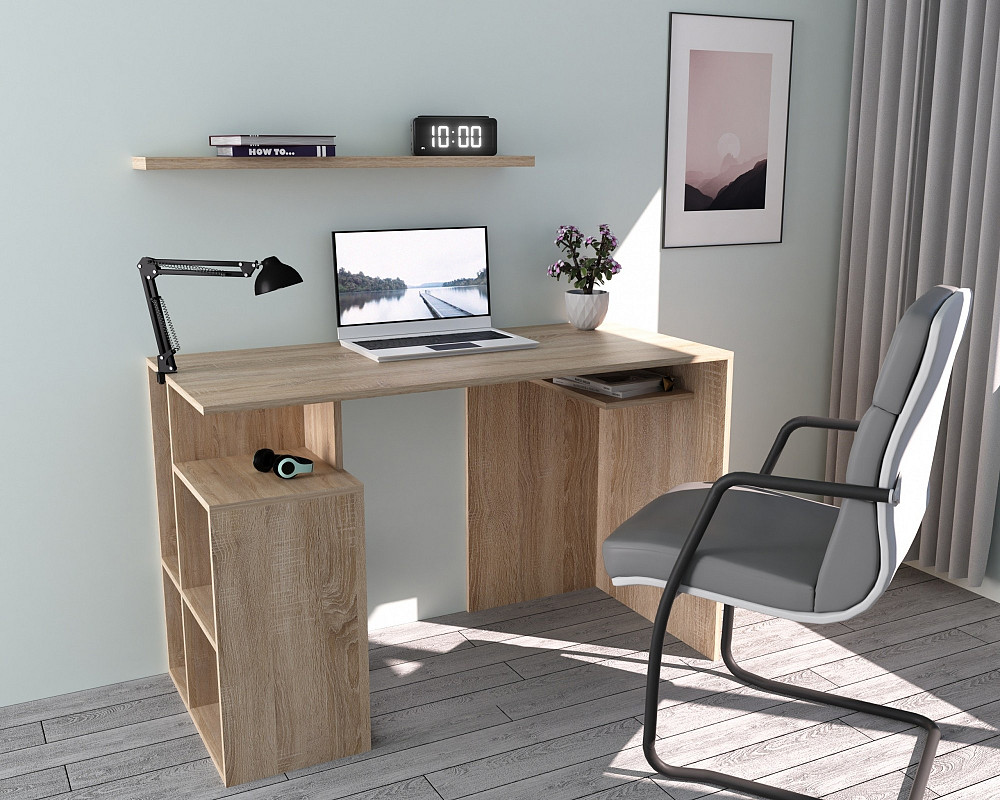 Стіл письмовий СП-1 №1, Дуб Сонома, 1200/550/760 Львів - фото 2