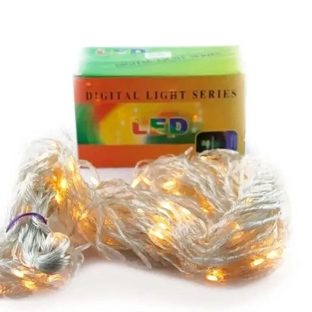 Світлодіодна гірлянда водоспад Xmas 320-WW LED Теплий білий 3 м х 2 м Київ - фото 8