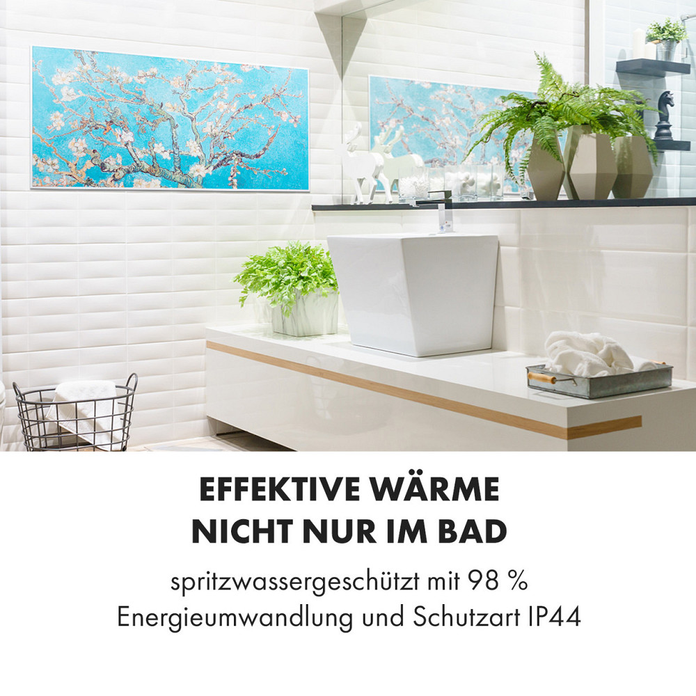 Розумний інфрачервоний нагрівач Wonderwall Air Art 120x60 см, 700 Вт, настінне встановлення, керування через Рівне - фото 6