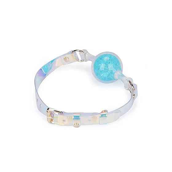 Кляп Liebe Seele Crystal Ball Gag - Blue (Large Ball) Sex Aura Киев