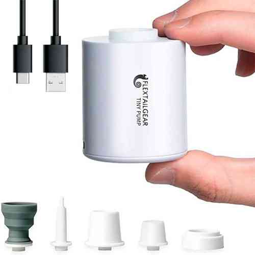 Электрический портативный насос Tiny Pump TY 180л/мин, аккумулятор 1300мАч Киев