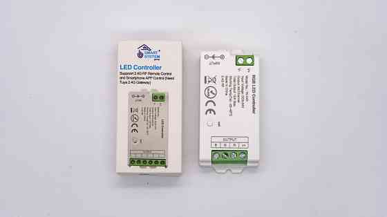 Smart Systems group LED контролер RGB DC5-24V, 12A, RF 2.4G Smart Systems Київ