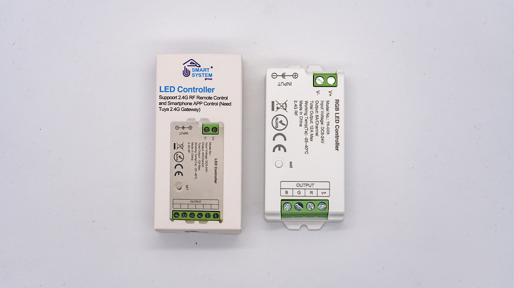 Smart Systems group LED контролер RGB DC5-24V, 12A, RF 2.4G Smart Systems Київ - фото 6