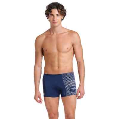 Плавки Arena Foggy Dots Swim Short 008483-701 синій, білий 85 (3468337531197) Винница