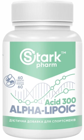 Альфа-липоевая кислота Stark Pharm Alpha Lipoid Acid ( ALA ) 300mg 60 таб Киев