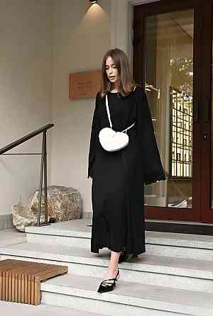 Женский базовый теплый костюм двойка: кардиган и платье ангора Черный, 42/44 Одесса