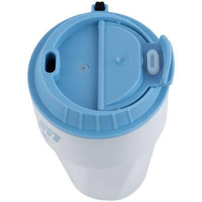 Термокружка Kite 450 мл сіро-блакитна (K25-1220-2) Вінниця - фото 2